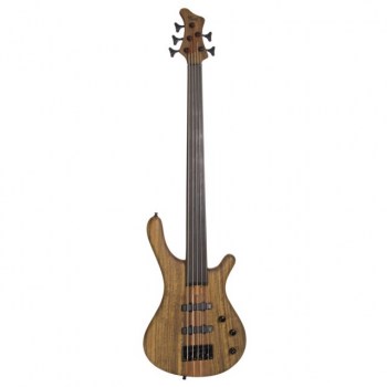 Fame Baphomet 5 NTB Fretless 5-Stri ng E-Bass Guitar, Natural Oil купить