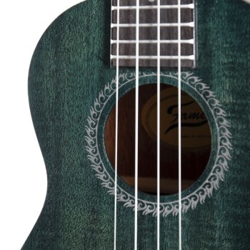 Fame Deluxe Concert Ukulele Green купить