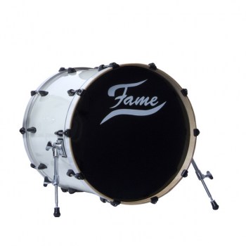 Fame FBP BassDrum 22"x20", #White, Black HW купить