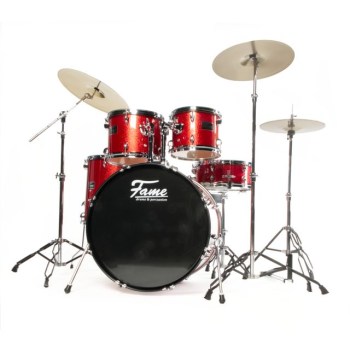 Fame FG20B-RD First Gig Studio Set Red Sparkle купить