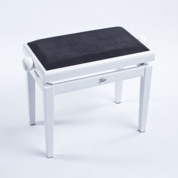 Fame Piano Bench white polished купить