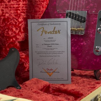 Fender 1952 Telecaster NOS MOTO Top Wild Cherry Burst #R15456, MB Dennis Galuszka купить