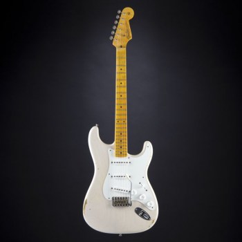 Fender 1955 Relic Stratocaster Dirty White Blonde #CZ520102 купить