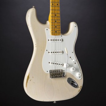 Fender 1955 Relic Stratocaster Dirty White Blonde #CZ520104 купить