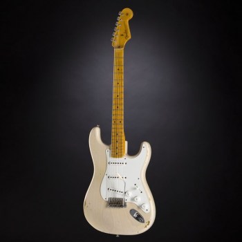 Fender 1955 Relic Stratocaster Dirty White Blonde #CZ520104 купить