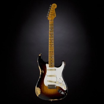 Fender 1956 Relic Stratocaster Wide Fade 2-Tone Sunburst Limited Edition #CZ526895 купить