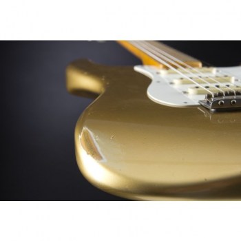 Fender 1957 Relic Stratocaster HLE Gold  # R81136 купить