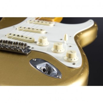 Fender 1957 Relic Stratocaster HLE Gold  # R81136 купить