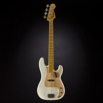 Fender 1959 Precision Pass Relic MN White Blonde #R72246 купить