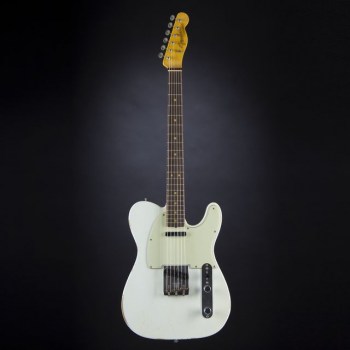 Fender 1963 Relic Tele Olympic White #R80871 купить