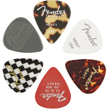 Fender 351 Picks Material Medley Heavy купить