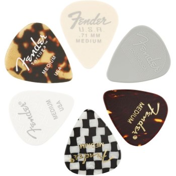 Fender 351 Picks Material Medley Medium купить