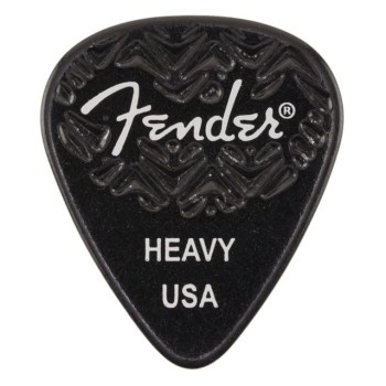 Fender 351 Shape Wavelength Heavy Picks Black (6-Pack) купить