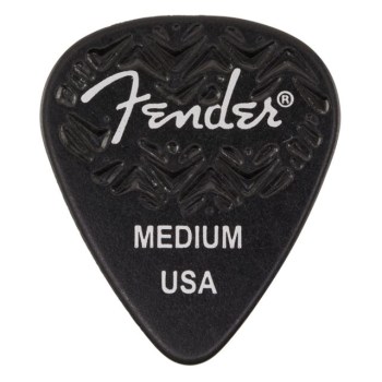 Fender 351 Shape Wavelength Medium Picks Black (6-Pack) купить