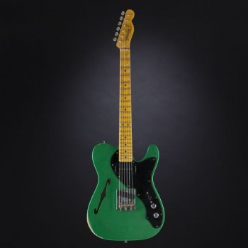 Fender '50s Relic Thinline Telecaster Lime Green #R14268 купить