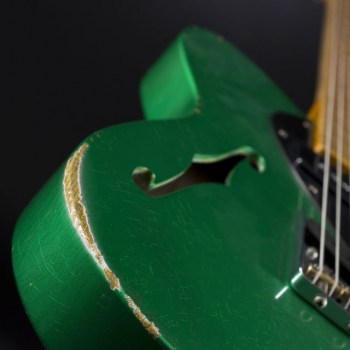 Fender '50s Relic Thinline Telecaster Lime Green #R14268 купить