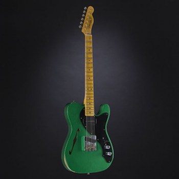 Fender '50s Relic Thinline Telecaster Lime Green #R14268 купить