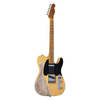 Fender '52 Telecaster Super Heavy Relic MN Aged Nocaster Blonde #R125995 купить