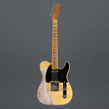 Fender '52 Telecaster Super Heavy Relic MN Aged Nocaster Blonde #R125995 купить