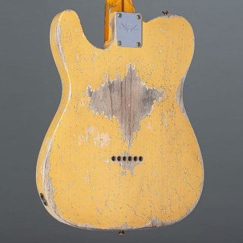 Fender '52 Telecaster Super Heavy Relic MN Aged Nocaster Blonde #R125995 купить