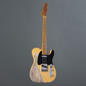 Fender '52 Telecaster Super Heavy Relic MN Aged Nocaster Blonde #R125995 купить