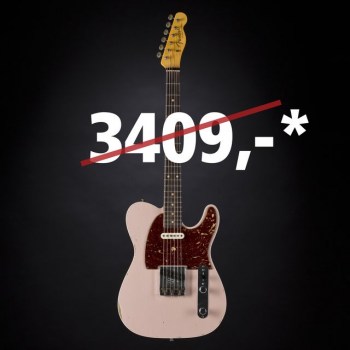 Fender '60s Relic Telecaster Custom Shell Pink #R15307 купить