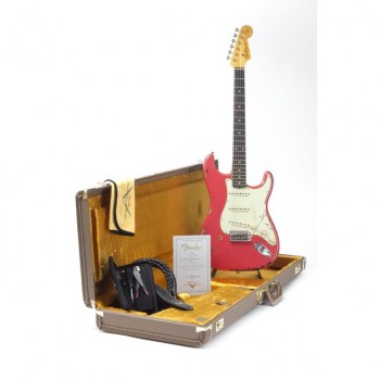 Fender '63 Strat Relic Michael Landau Signature Fiesta Red купить