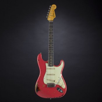 Fender '63 Strat Relic Michael Landau Signature Fiesta Red купить