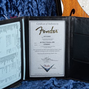 Fender '68 Tele Thinline Journeyman Relic MN Aged Natural #CZ564541 купить