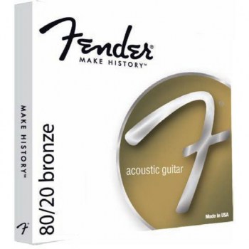 Fender 80/20 Bronze 70CL Acoustic Gui tar Strings купить