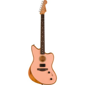 Fender Acoustasonic Player Jazzmaster Shell Pink купить