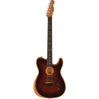 Fender American Acoustasonic Telecaster All-Mahogany EB Bourbon Burst купить