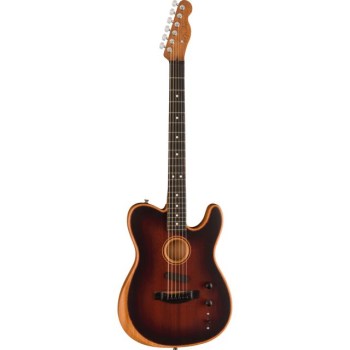 Fender American Acoustasonic Telecaster All-Mahogany EB Bourbon Burst купить