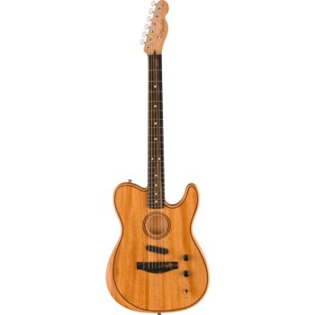 Fender American Acoustasonic Telecaster All-Mahogany EB Natural купить