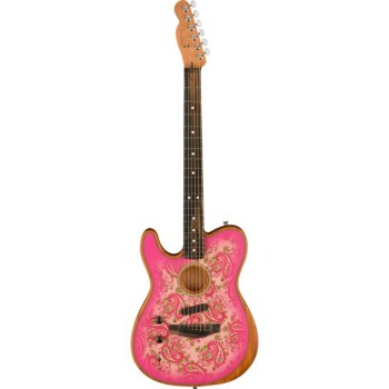 Fender American Acoustasonic Telecaster Pink Paisley Lefthand купить