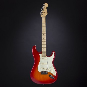 Fender American Elite Ash Stratocaster MN ACB Aged Cherry Burst купить