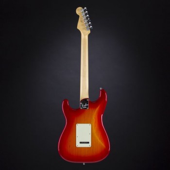 Fender American Elite Ash Stratocaster MN ACB Aged Cherry Burst купить