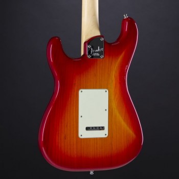 Fender American Elite Ash Stratocaster MN ACB Aged Cherry Burst купить