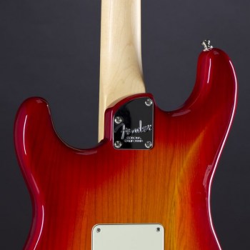 Fender American Elite Ash Stratocaster MN ACB Aged Cherry Burst купить