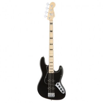 Fender American Elite Jazz Bass MN Black купить