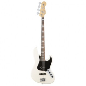 Fender American Elite Jazz Bass RW Olympic White купить