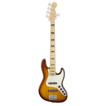 Fender American Elite Jazz Bass V Ash MN Tobacco Sunburst купить