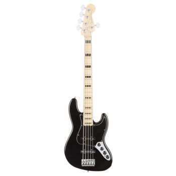 Fender American Elite Jazz Bass V MN Black купить