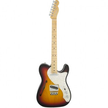 Fender American Elite Telecaster Thinline MN 3TS 3-Tone Sunburst купить