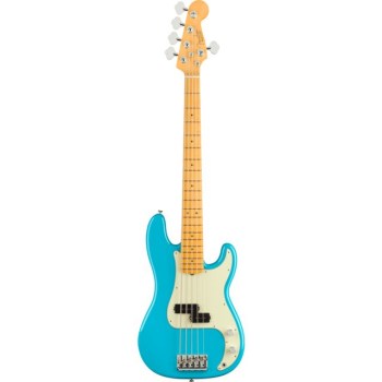 Fender American Professional II Precision Bass V MN (Miami Blue) купить