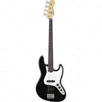 Fender Am. Std. J-Bass FL BK Black Fretless купить