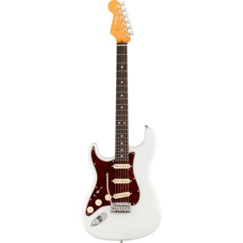 Fender American Ultra Stratocaster Lefthand RW Arctic Pearl купить