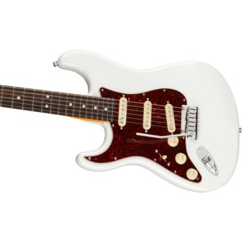 Fender American Ultra Stratocaster Lefthand RW Arctic Pearl купить