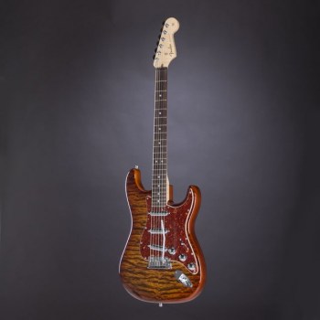 Fender Artisan Stratocaster NOS Quilted Maple Top Tigereye #CZ524835 купить