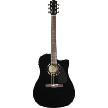 Fender CD-140SCE Electro Acoustic Gui tar, Black купить